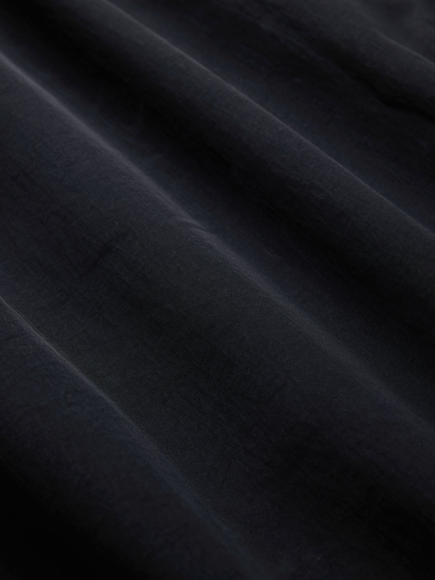 Country Jacket Black Waxed Nylon