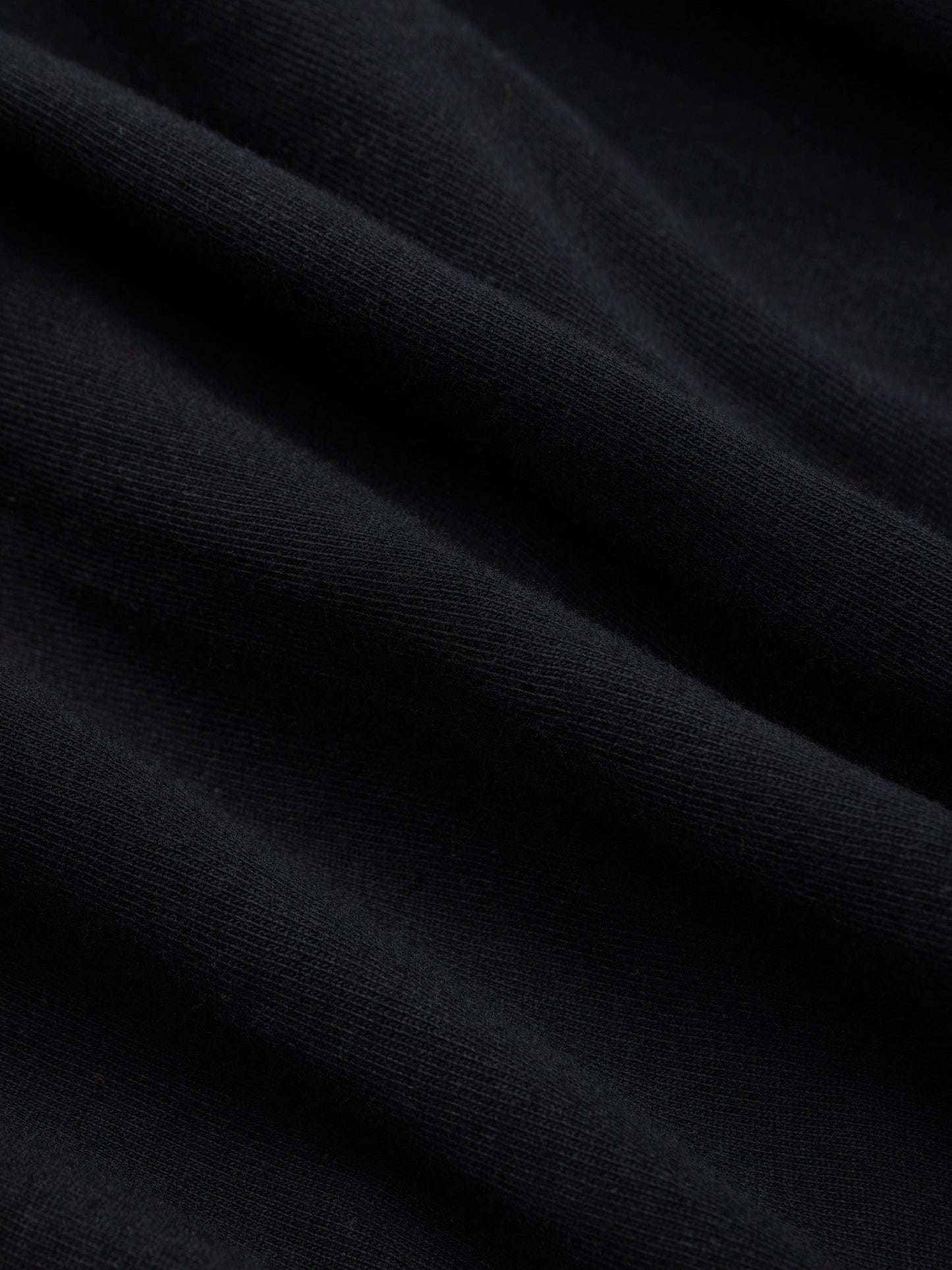 Heavyweight Boxy Long Sleeve T-shirt Black
