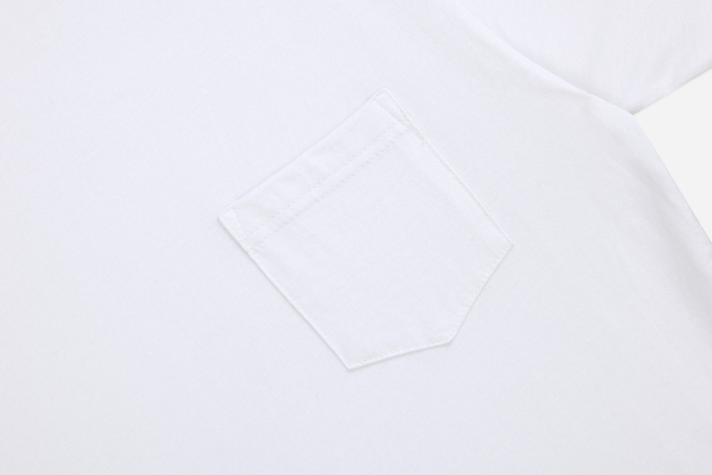 Pima Pocket T-Shirt White (2 Pack)
