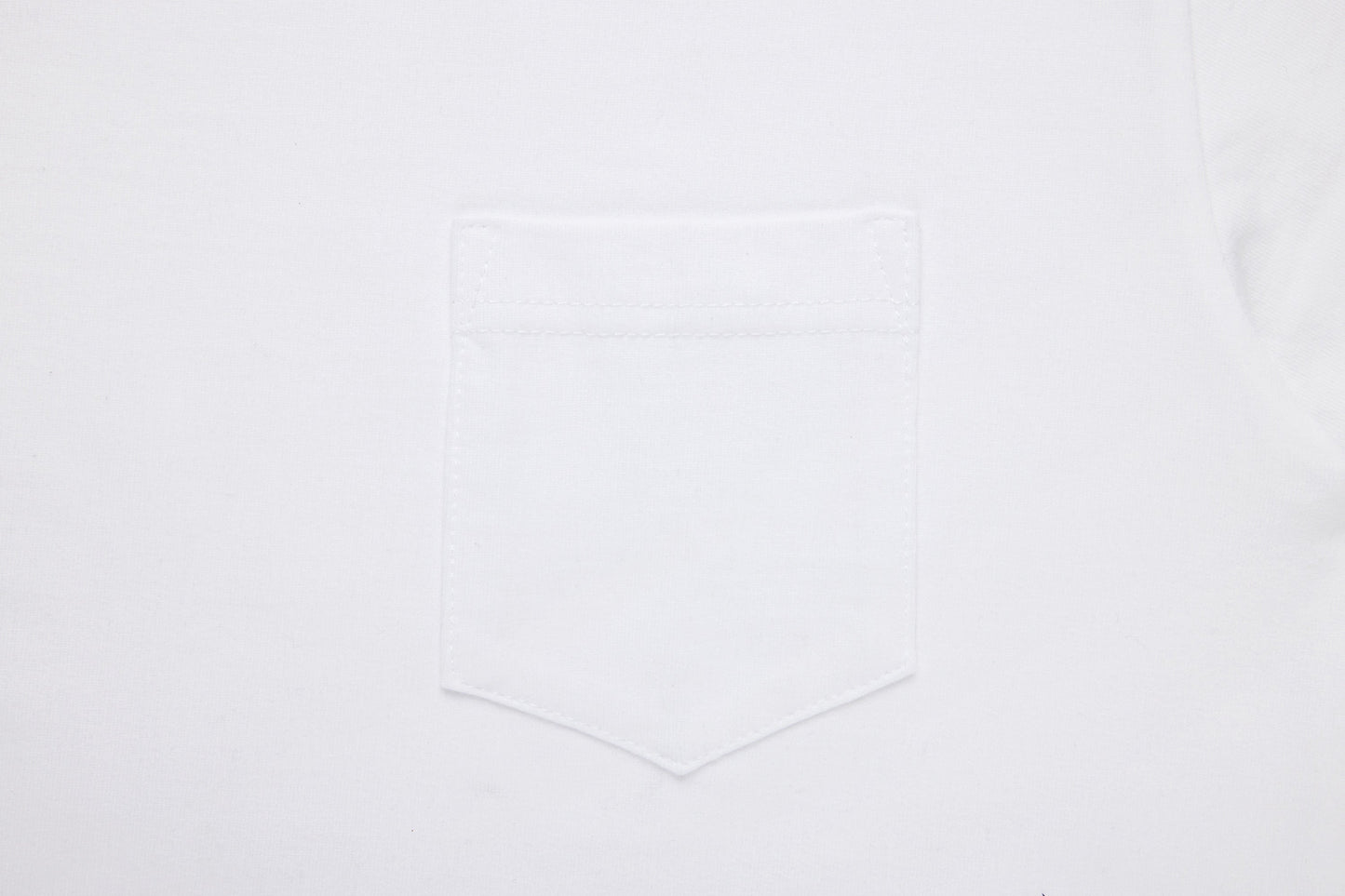 Heavyweight Pocket T-Shirt White (2 Pack)