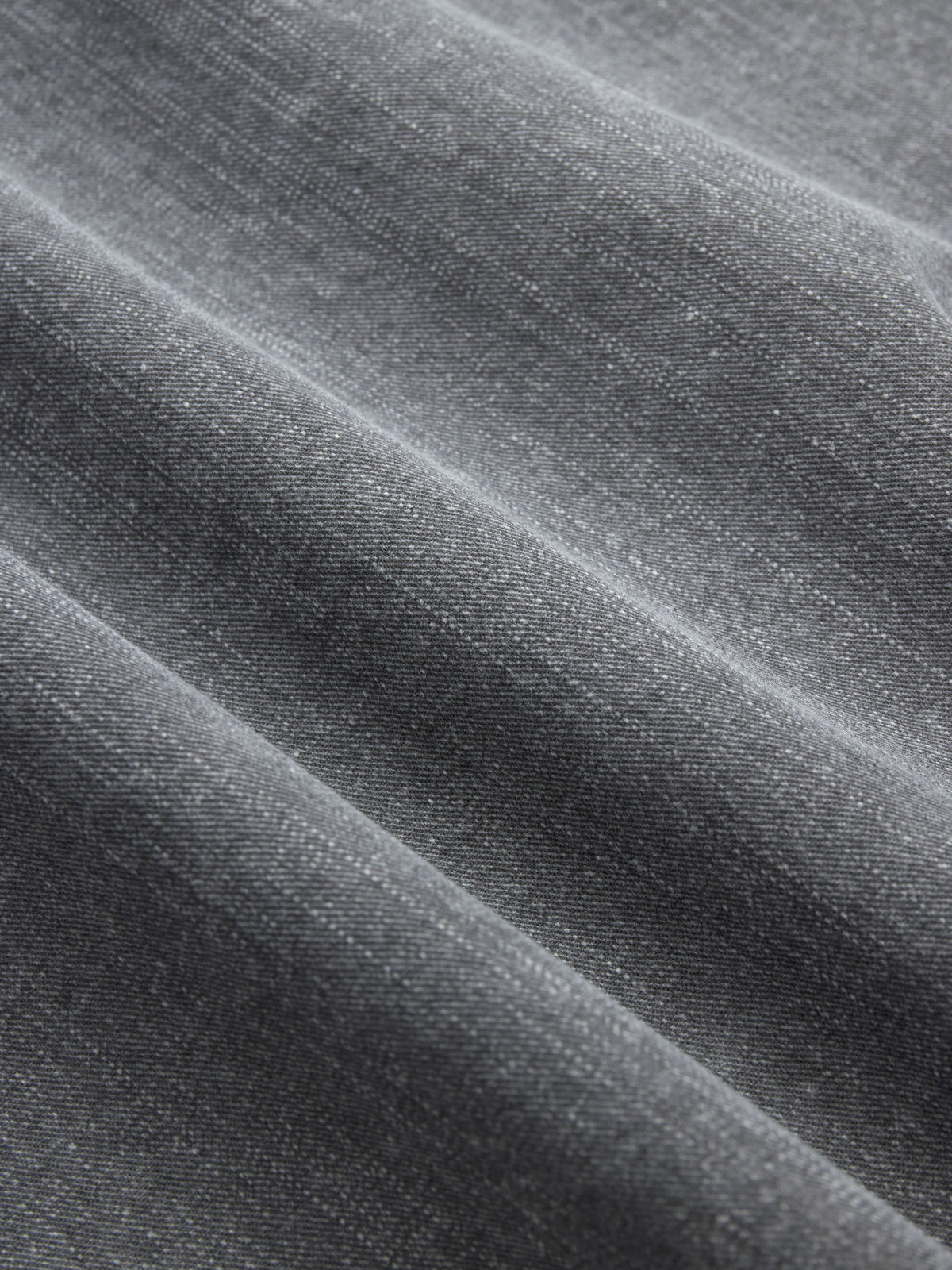Short Sleeve Workshirt Charcoal Twill