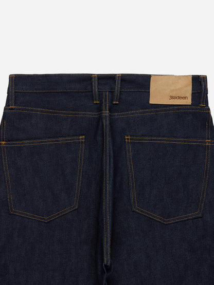 JS-103x Jean Short - Indigo Selvedge