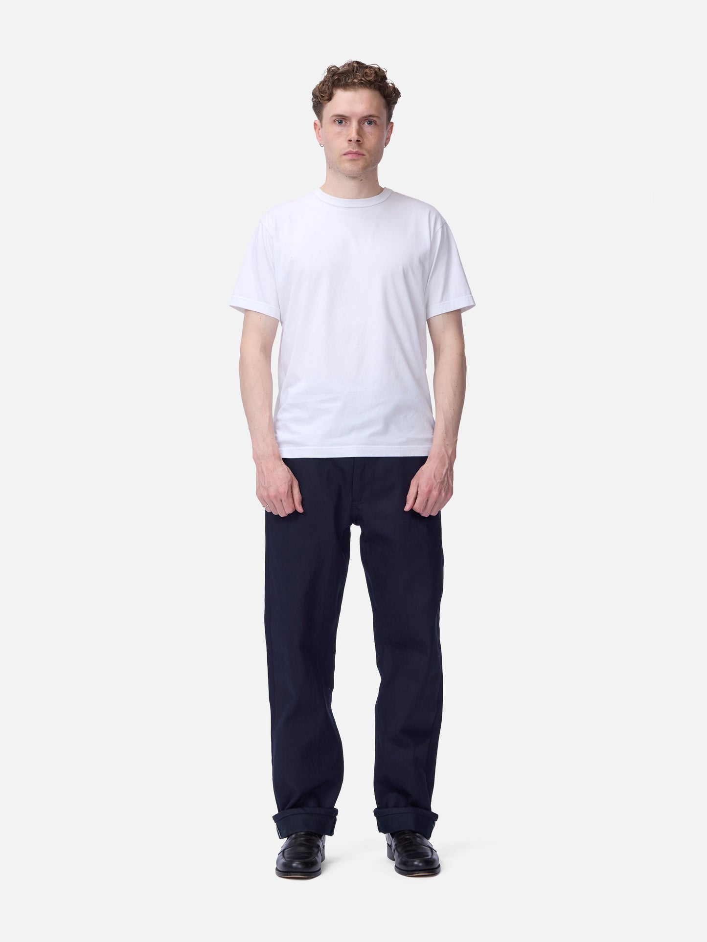 RS-120x Relaxed Straight - Shadow Selvedge