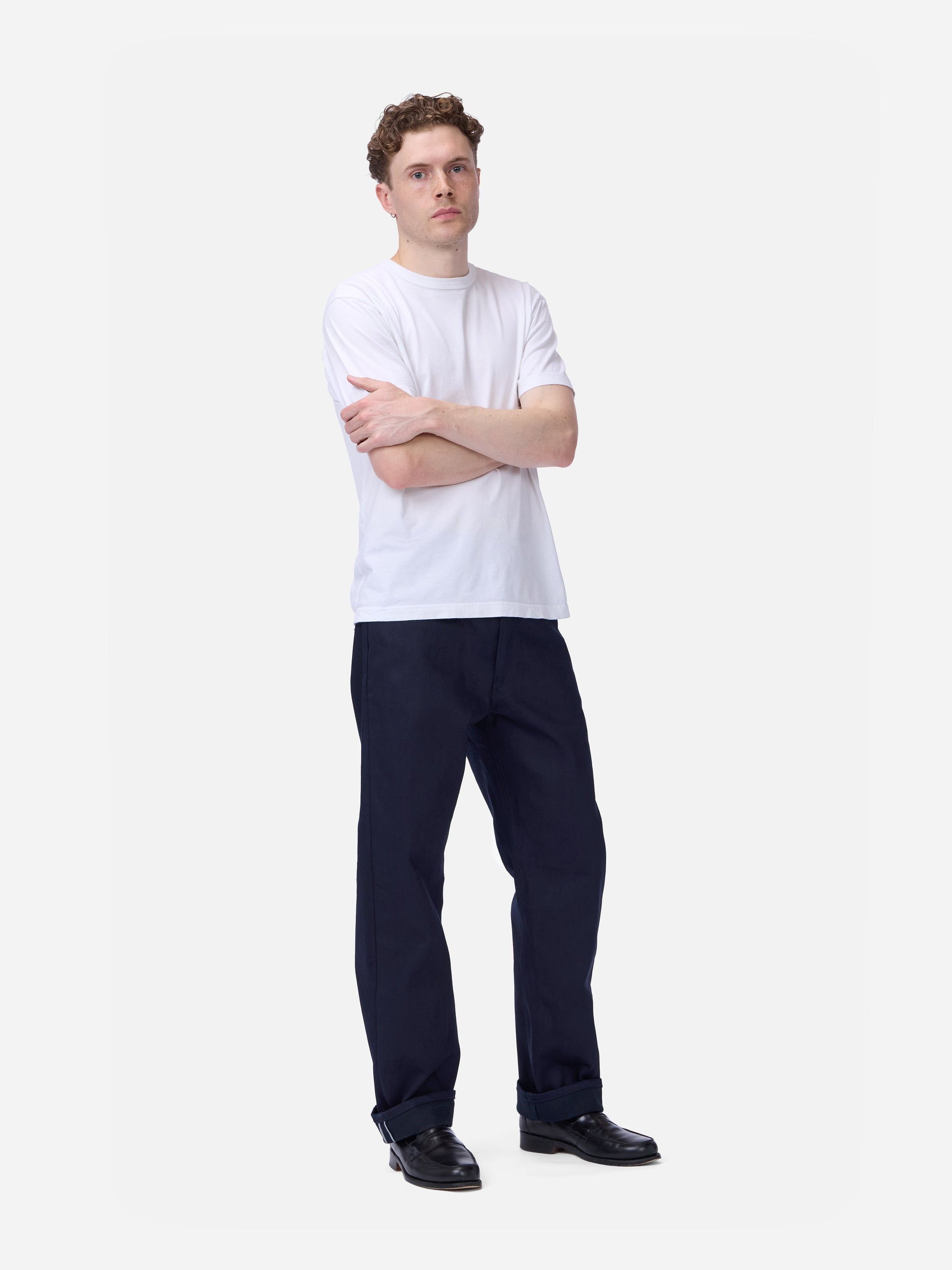 RS-120x Relaxed Straight - Shadow Selvedge