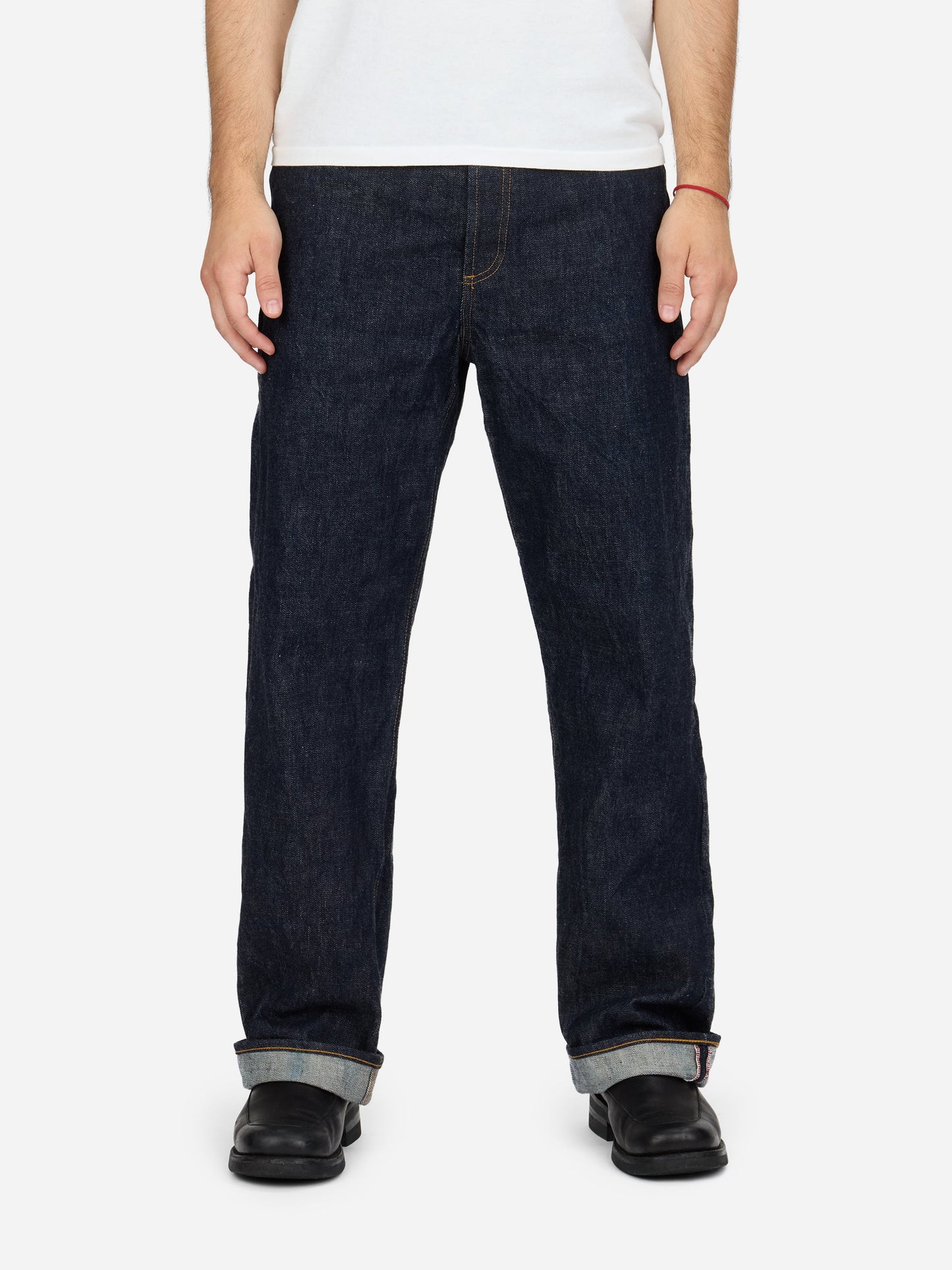 RS-100xk Relaxed Straight - Rinsed Indigo Kibata