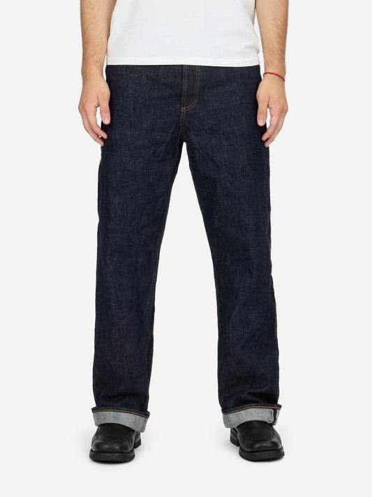 RS-100xk Relaxed Straight - Rinsed Indigo Kibata