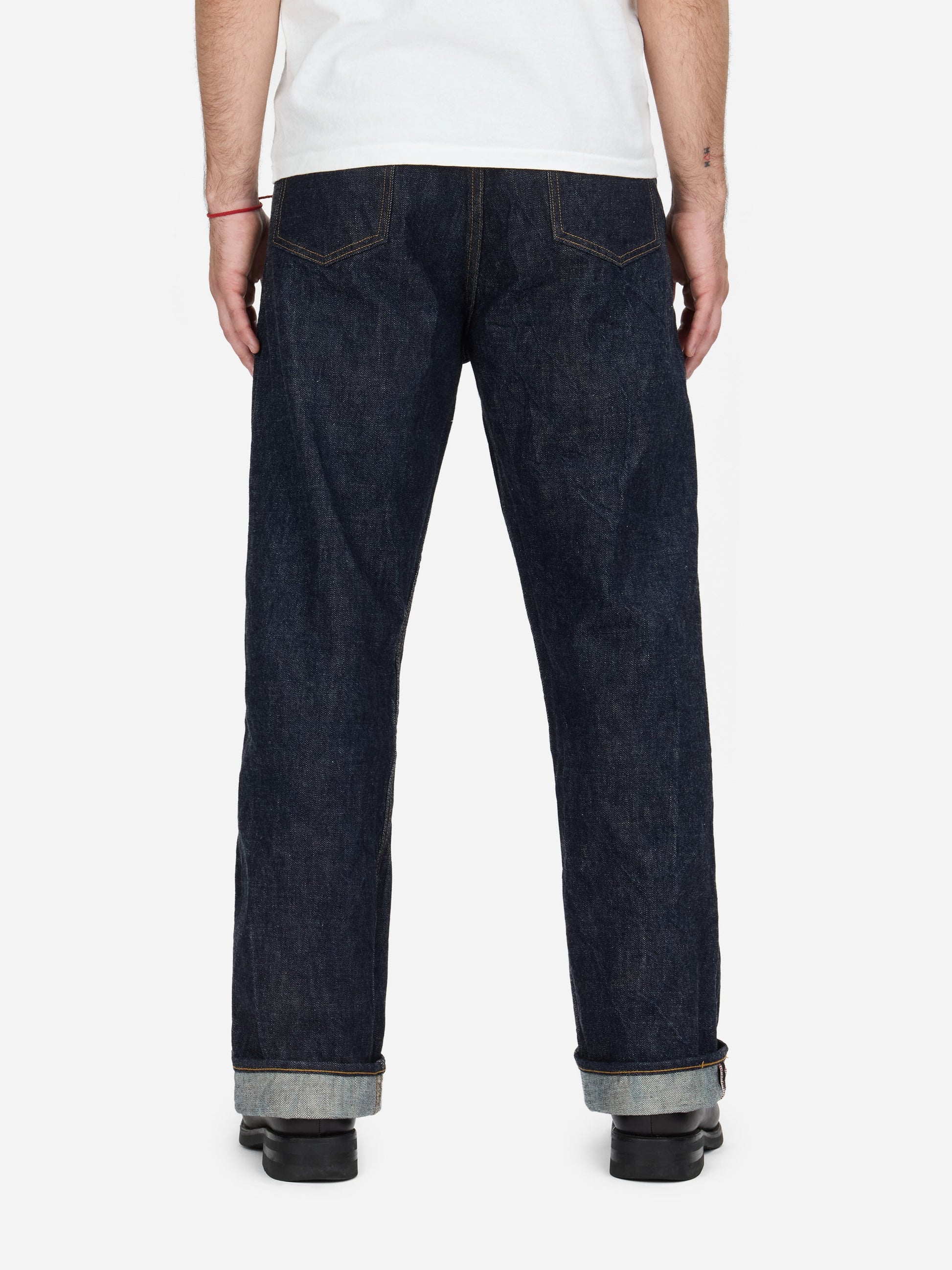 RS-100xk Relaxed Straight - Rinsed Indigo Kibata