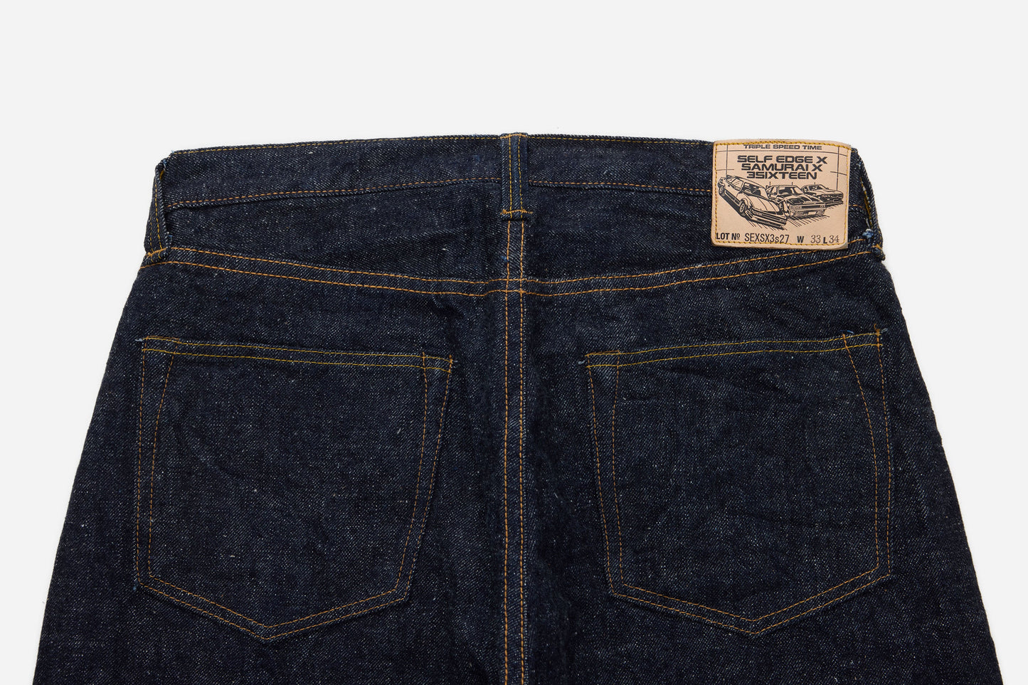 Self Edge x Samurai x 3sixteen SEXSX3s27-02 Jeans Straight Tapered
