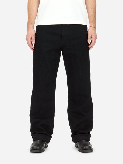 RS-220xk Relaxed Straight - Rinsed Black Kibata