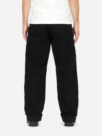 RS-220xk Relaxed Straight - Rinsed Black Kibata