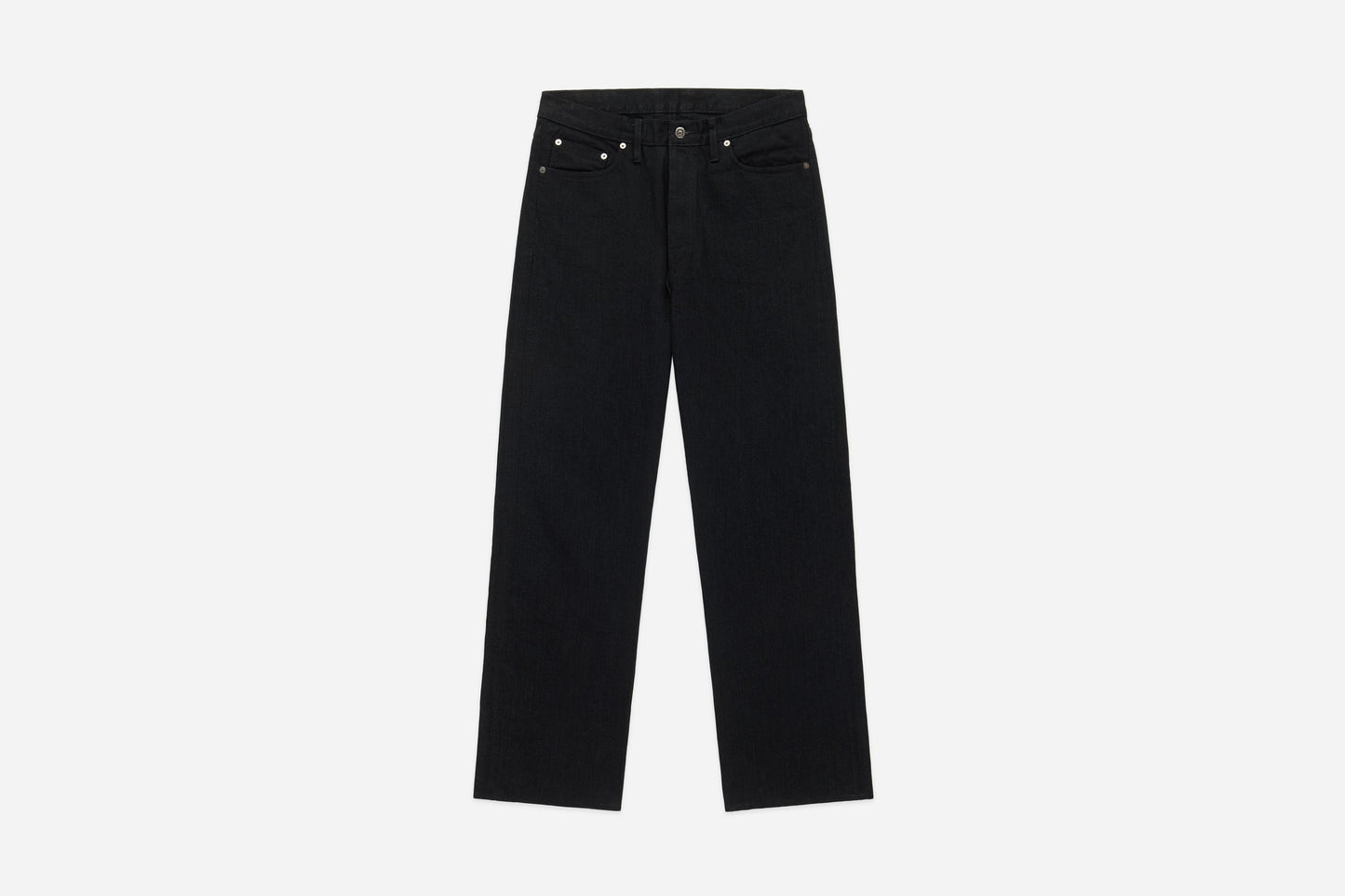 RS-220xk Relaxed Straight - Rinsed Black Kibata