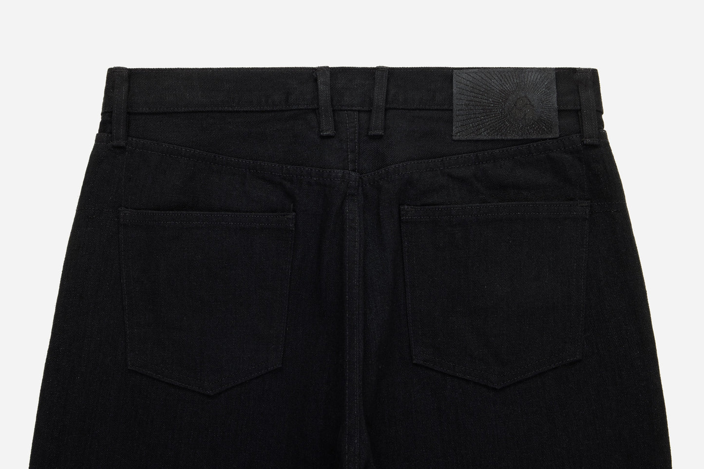 RS-220xk Relaxed Straight - Rinsed Black Kibata