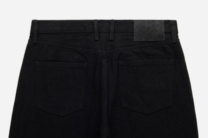 RS-220xk Relaxed Straight - Rinsed Black Kibata