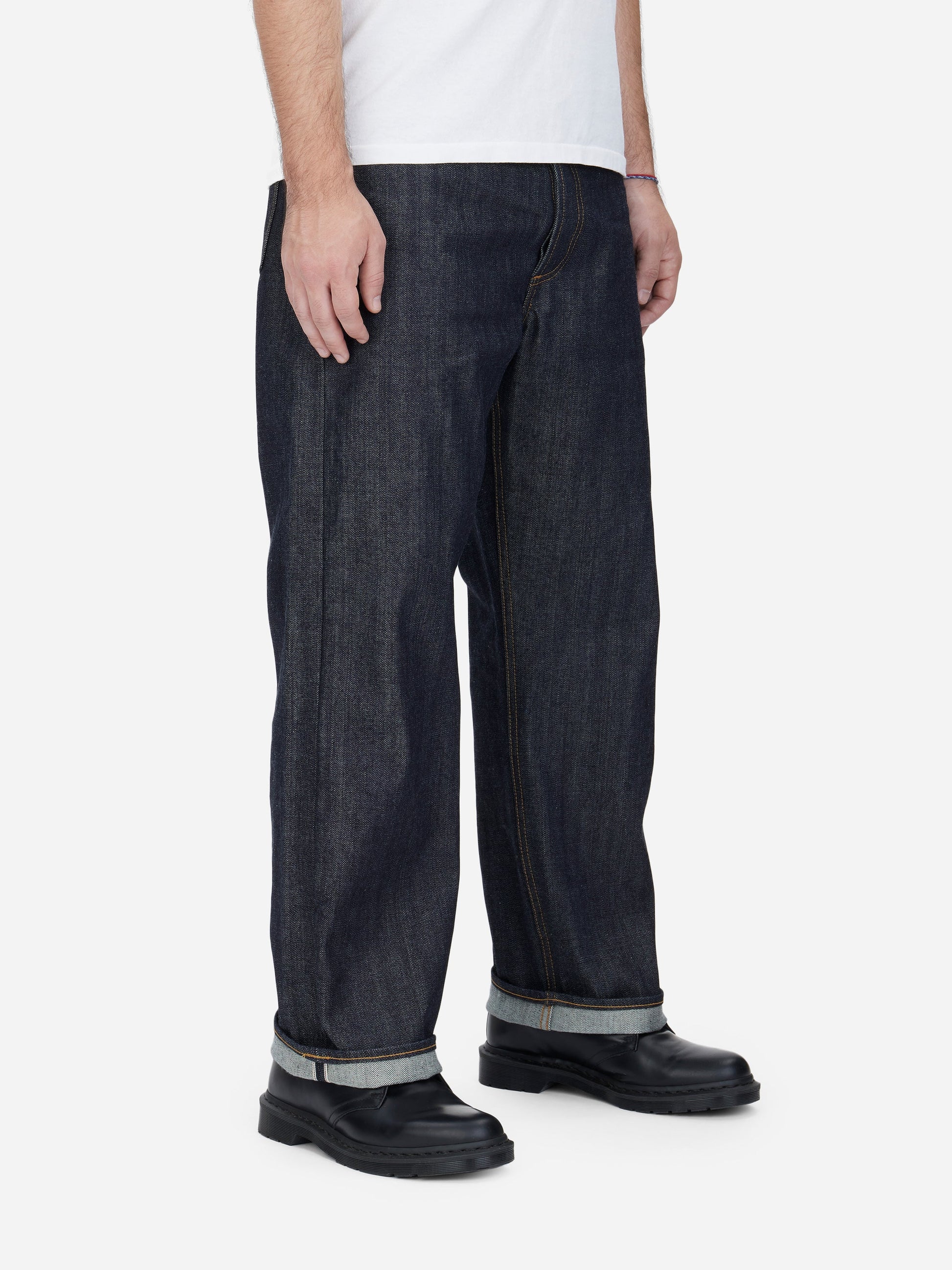 RS-100x Relaxed Straight - Indigo Selvedge
