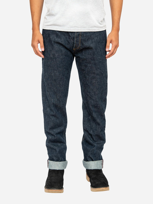 CS-100xk Classic Straight - Rinsed Indigo Kibata