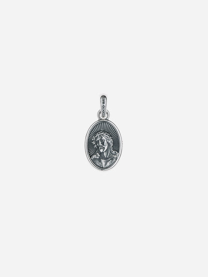 "Jesus Peace" Pendant Sterling Silver