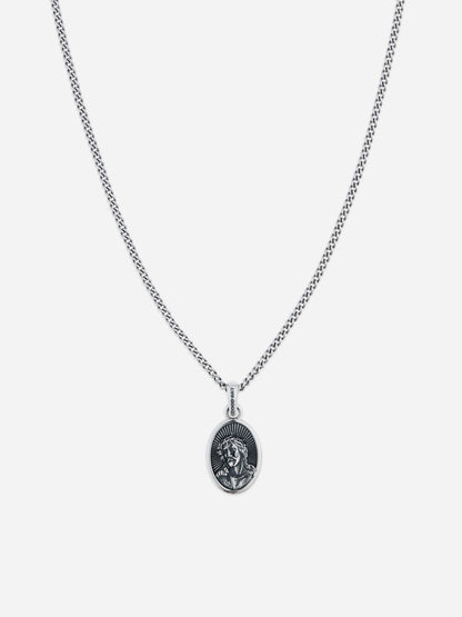 "Jesus Peace" Pendant Sterling Silver