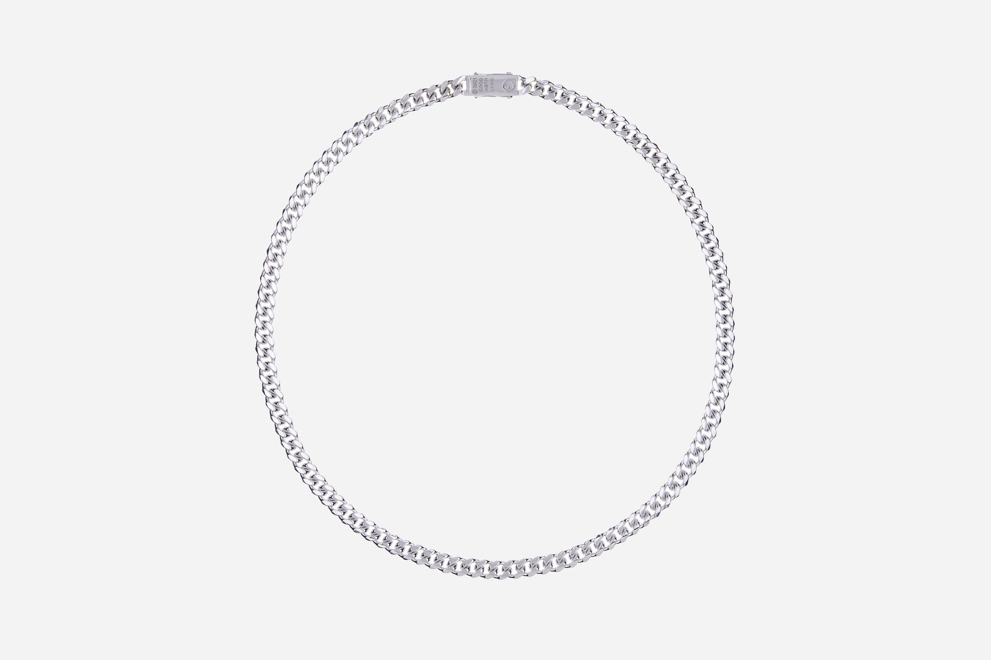 Cuban Link Necklace Sterling Silver
