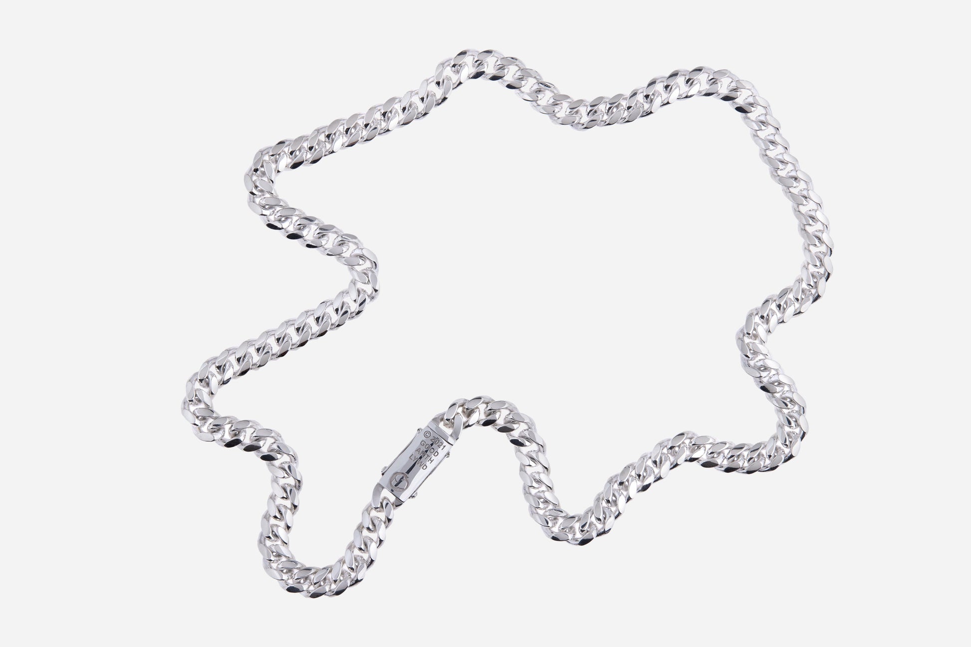 Cuban Link Necklace Sterling Silver
