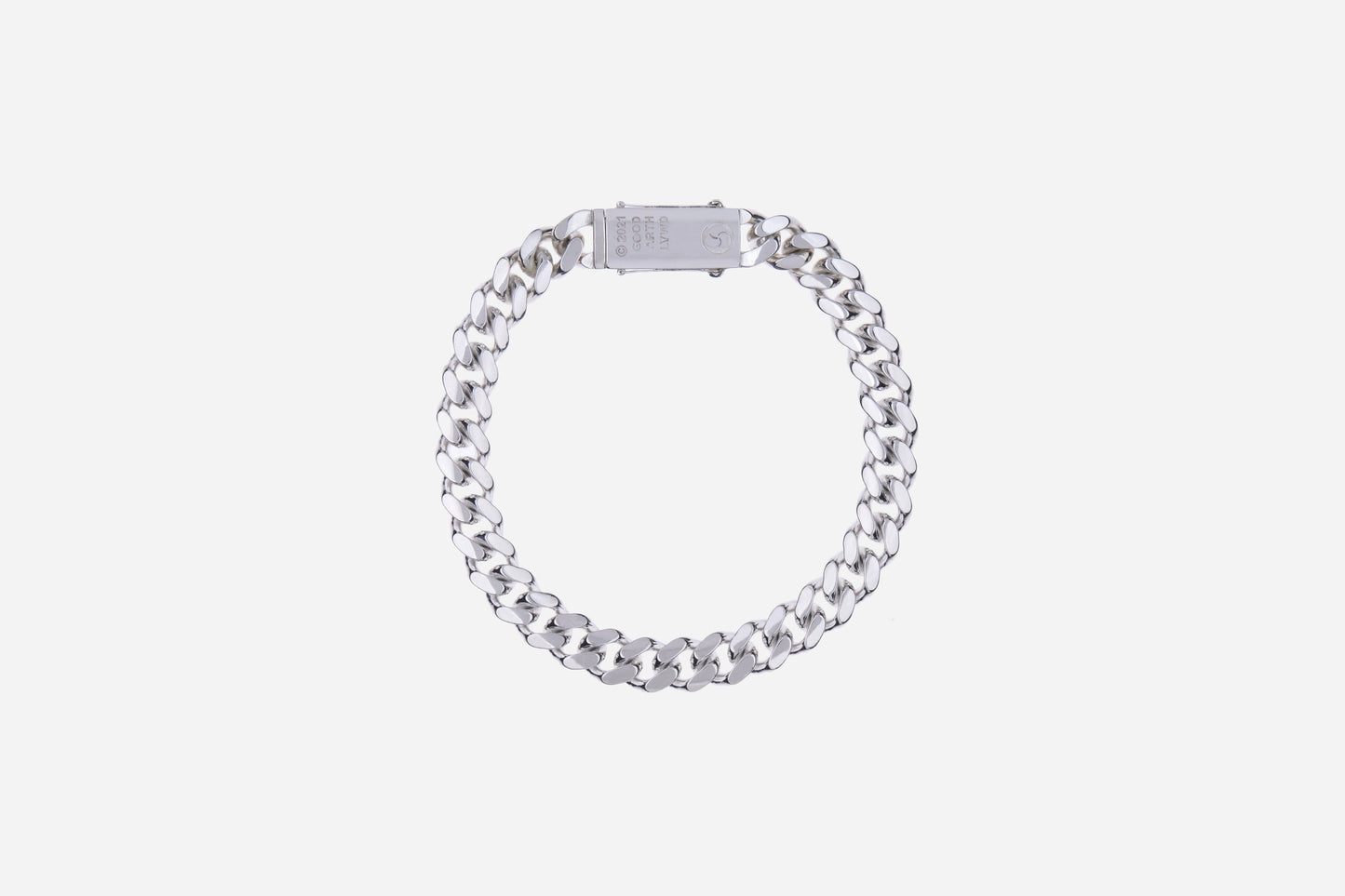 Cuban Link Bracelet Sterling Silver