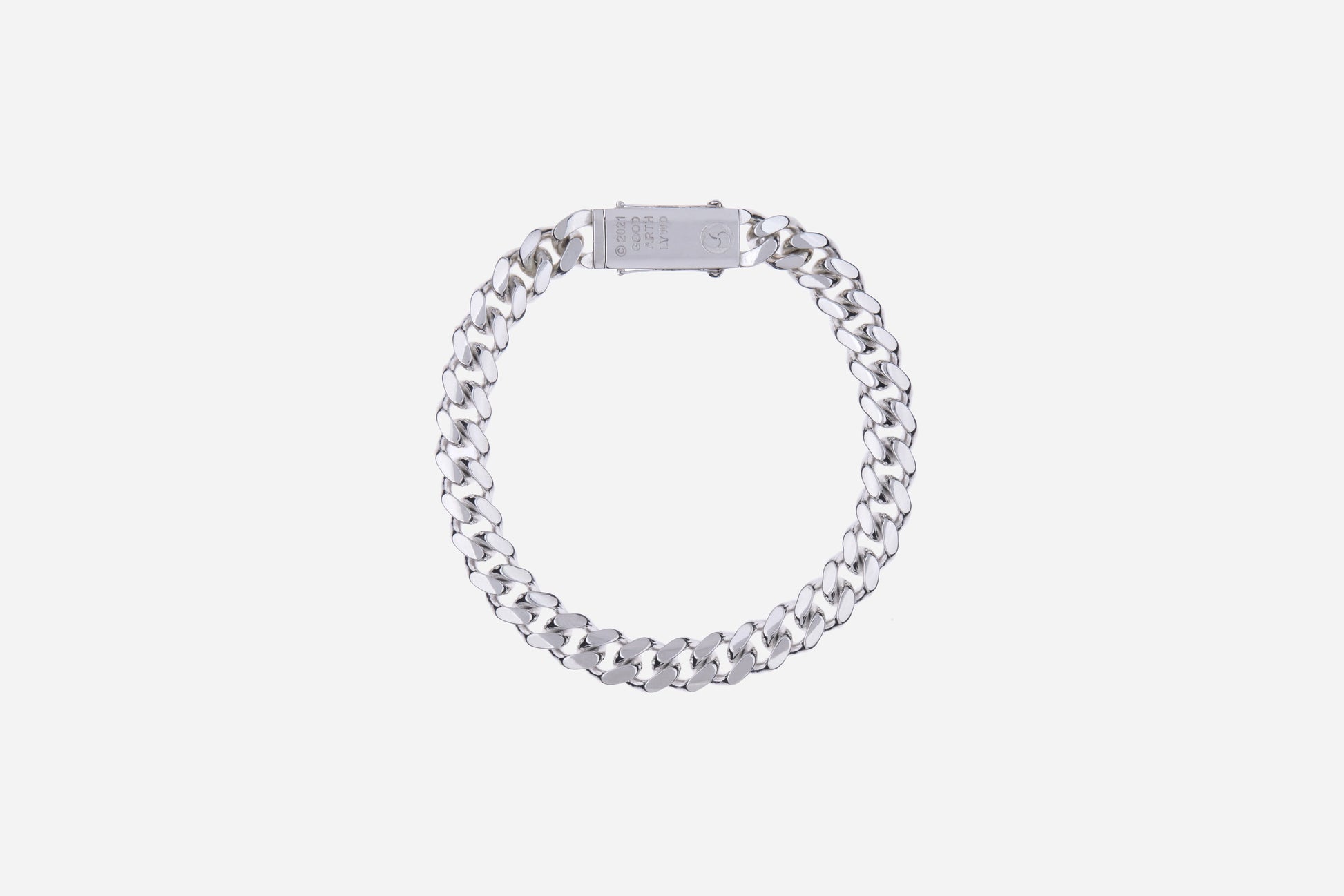 Cuban Link Bracelet Sterling Silver