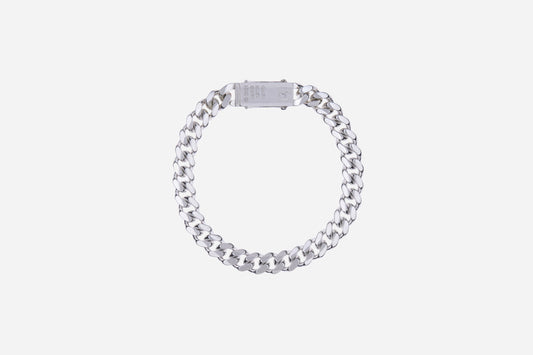 Cuban Link Bracelet Sterling Silver