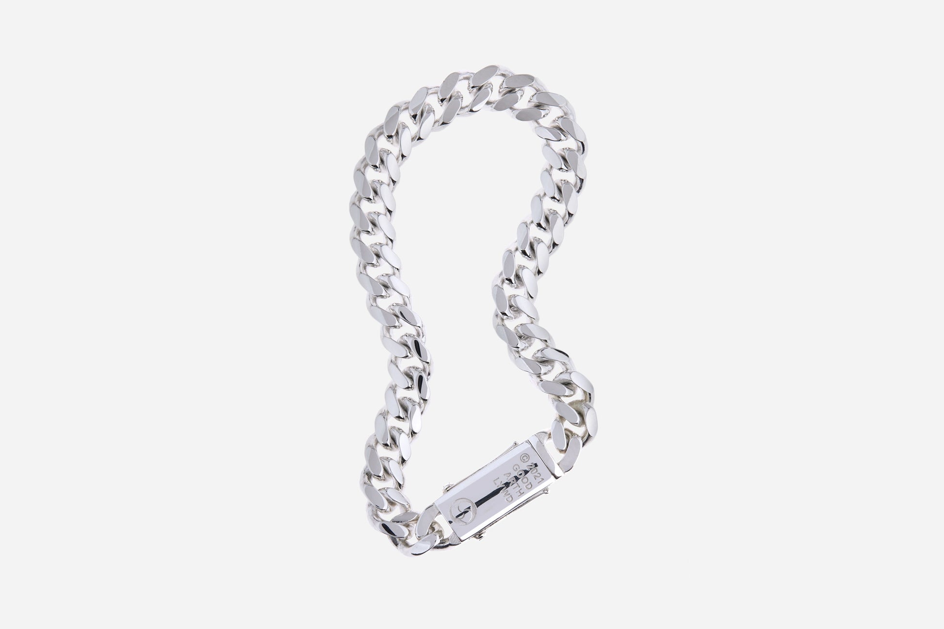 Cuban Link Bracelet Sterling Silver