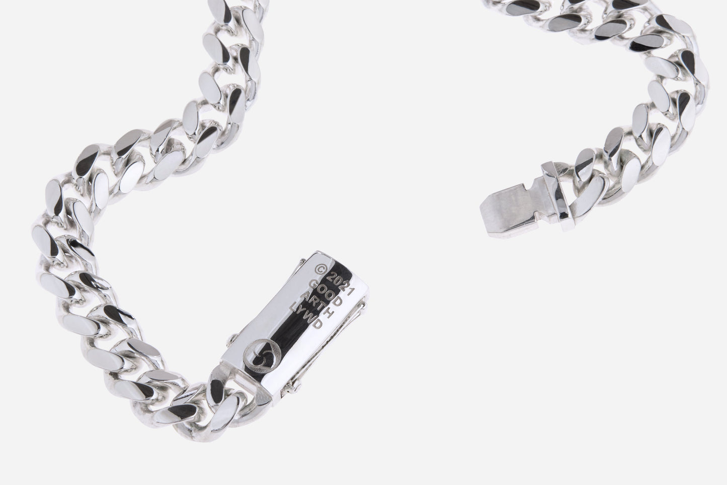 Cuban Link Bracelet Sterling Silver