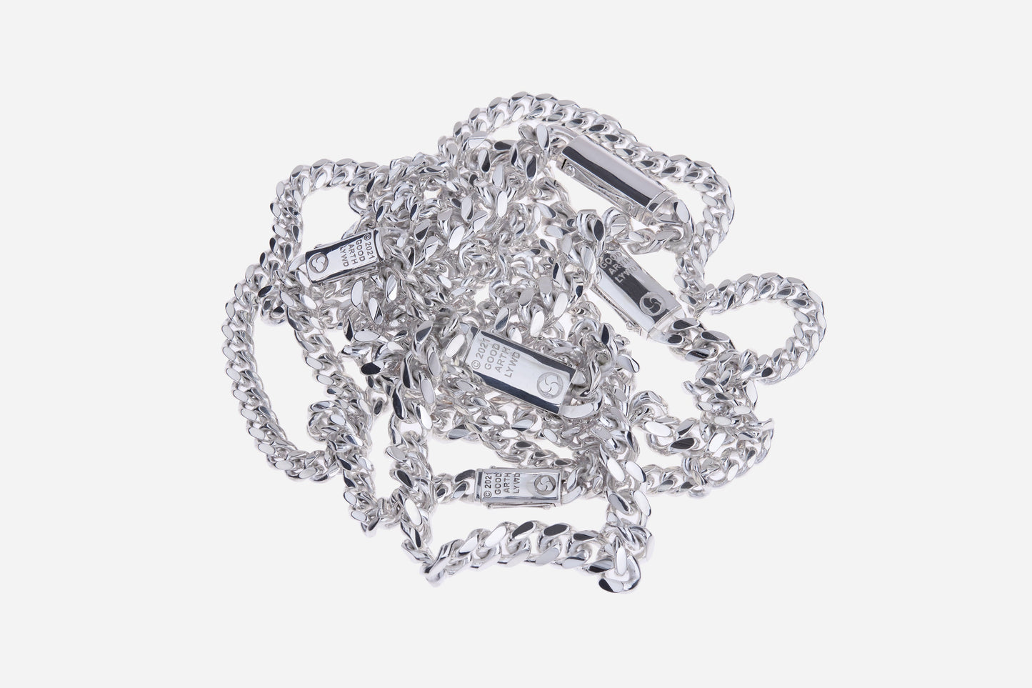 Cuban Link Bracelet Sterling Silver