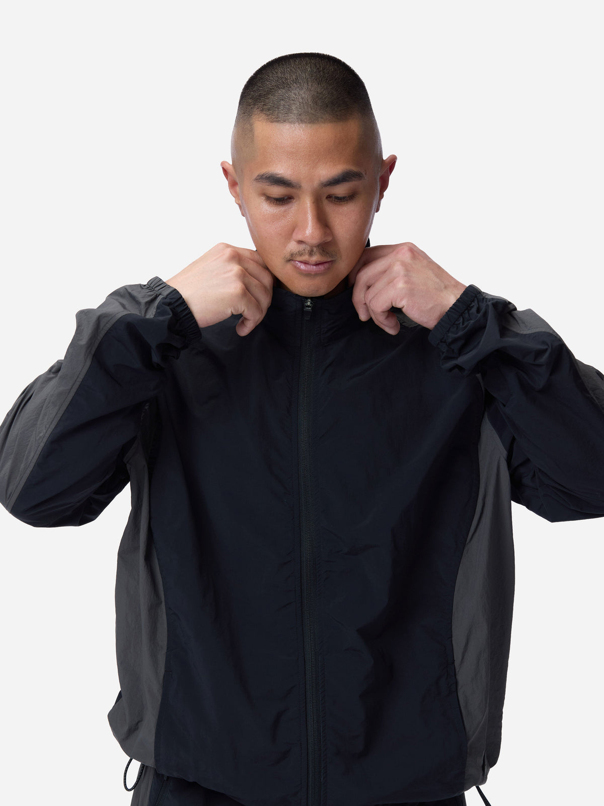 Track Jacket Black/Grey