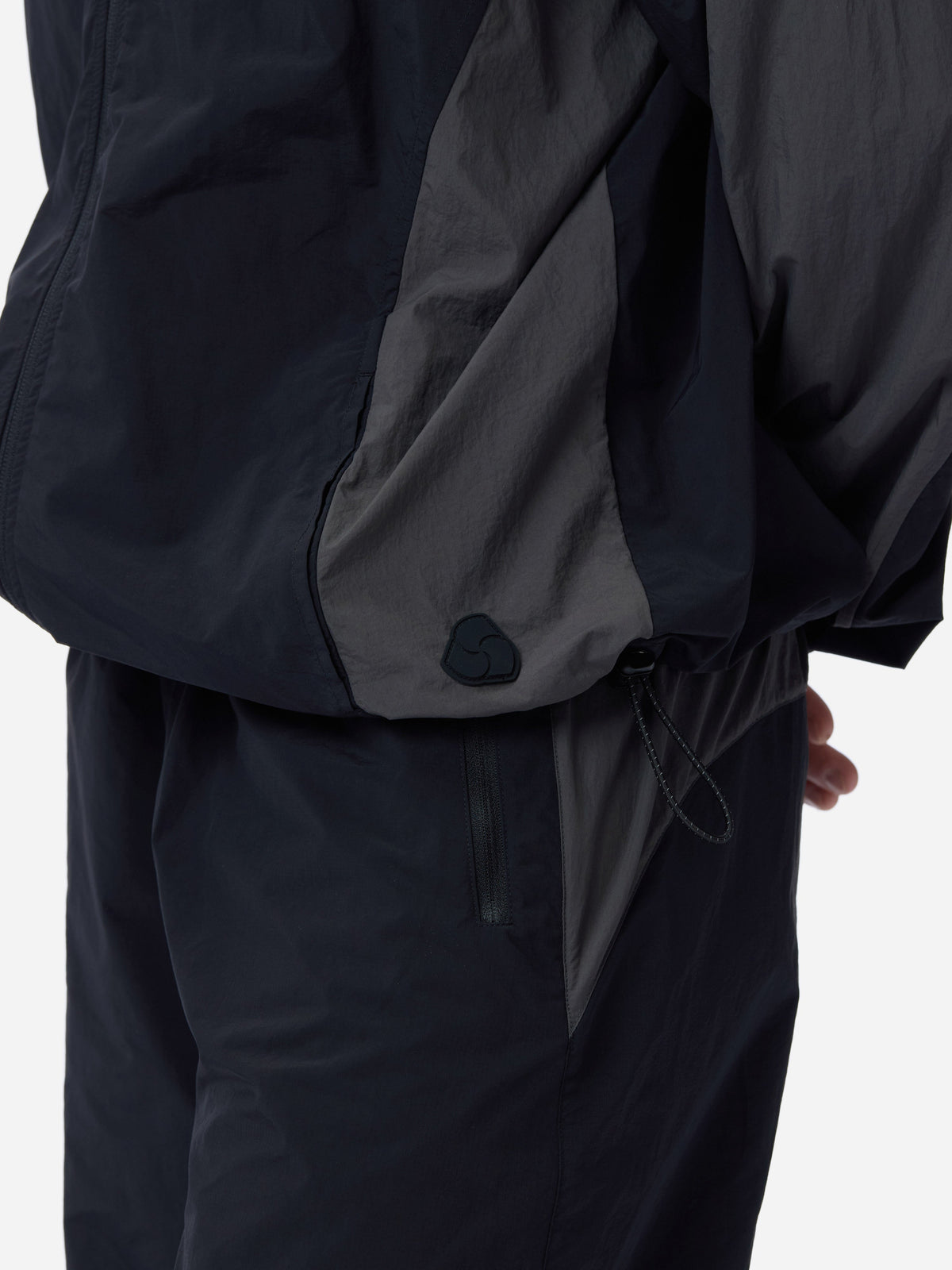 Track Jacket Black/Grey