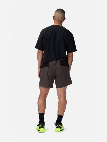 Track Tee Black/Brown