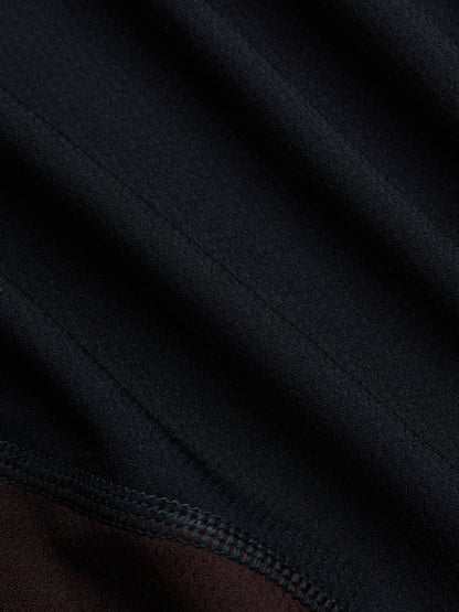 Track Tee Black/Brown