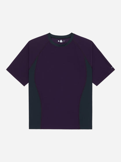 Track Tee Purple/Grey