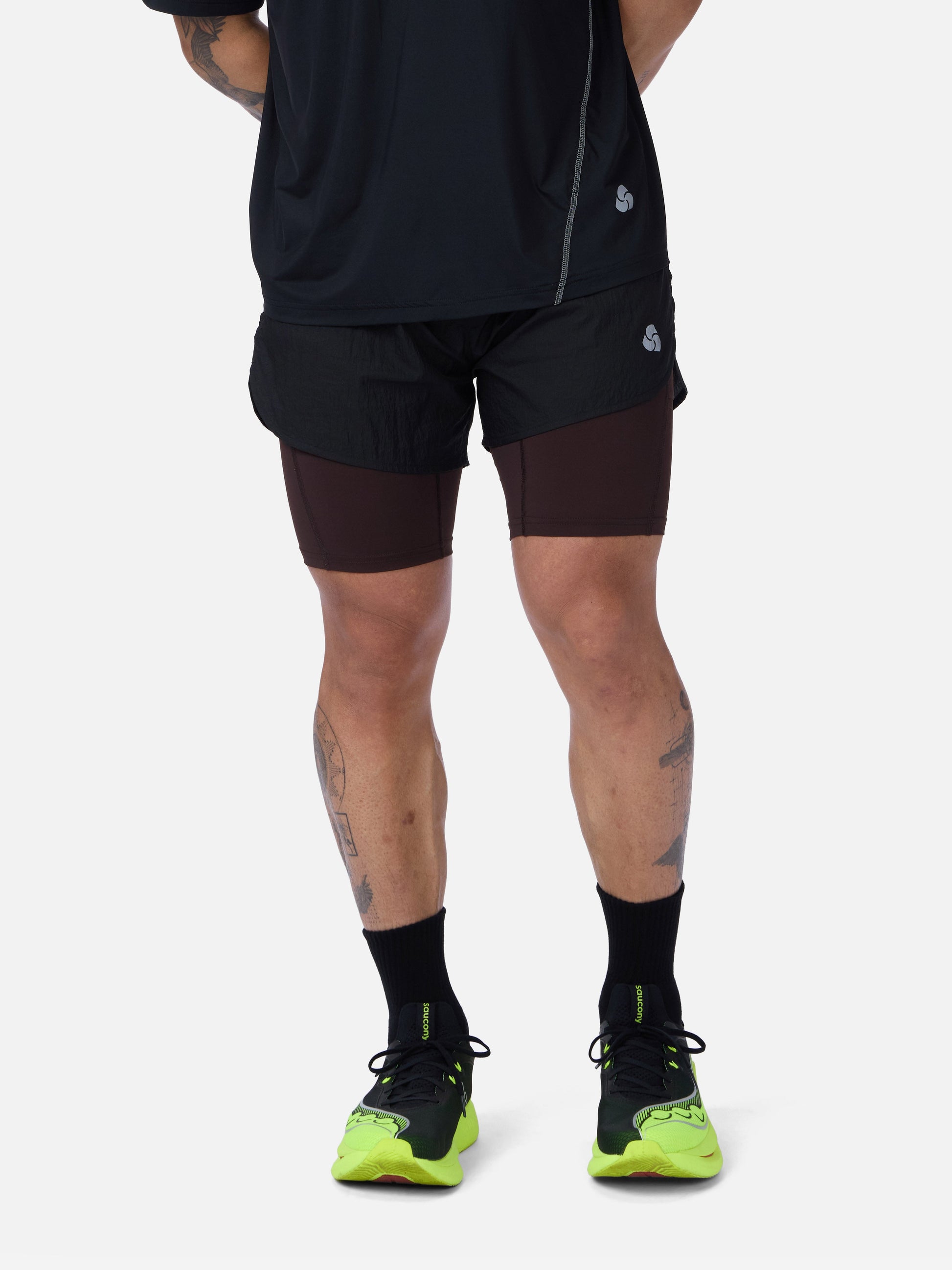 Pace Short Black/ Brown