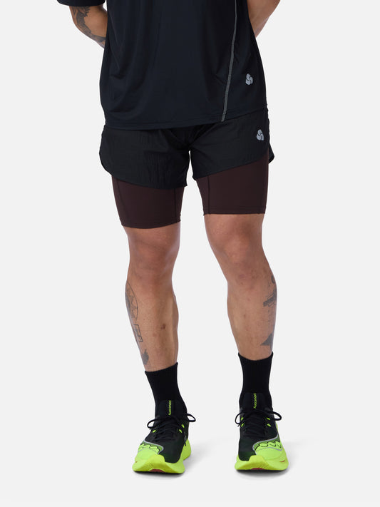 Pace Short Black/ Brown