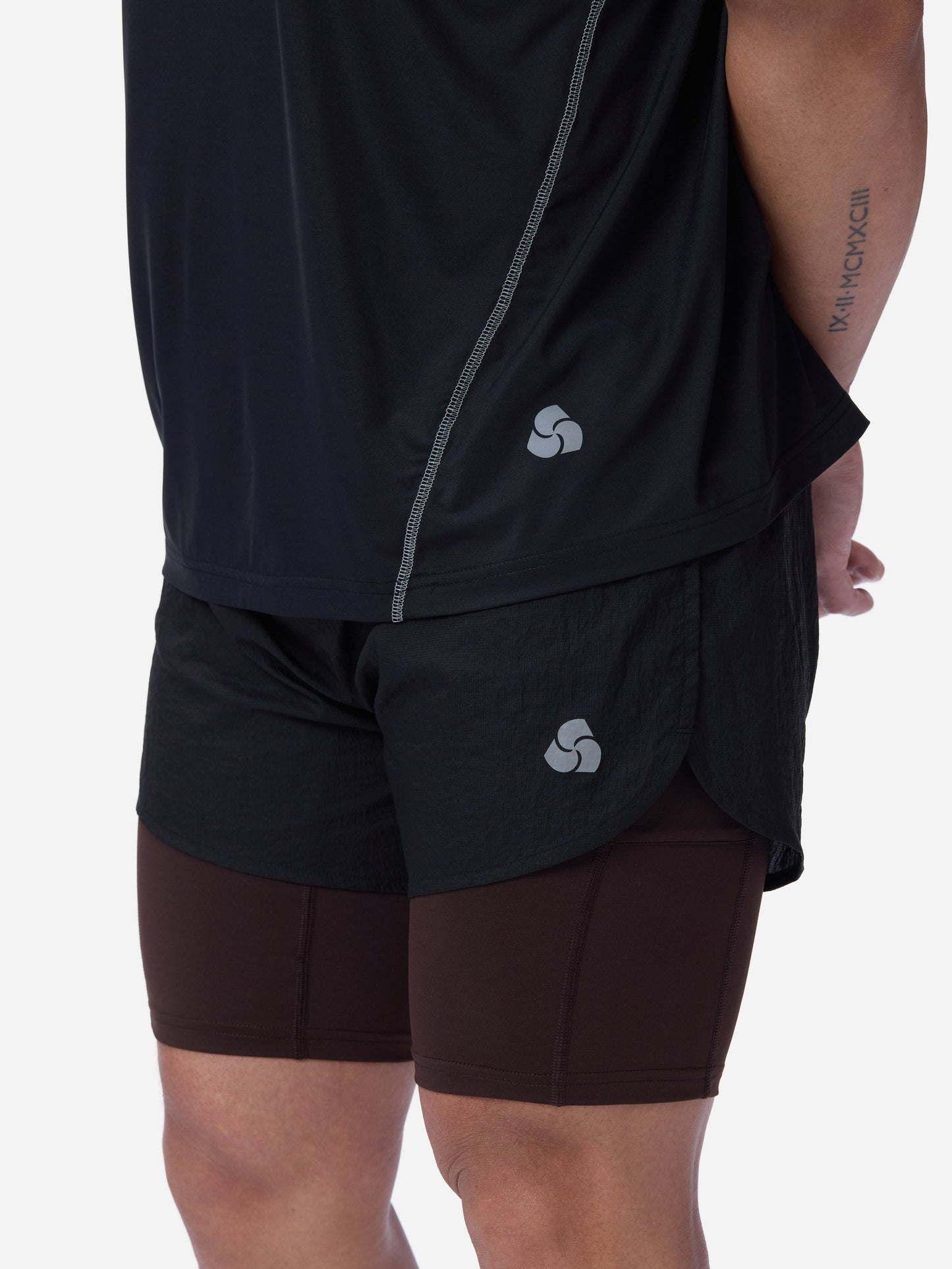 Pace Short Black/ Brown