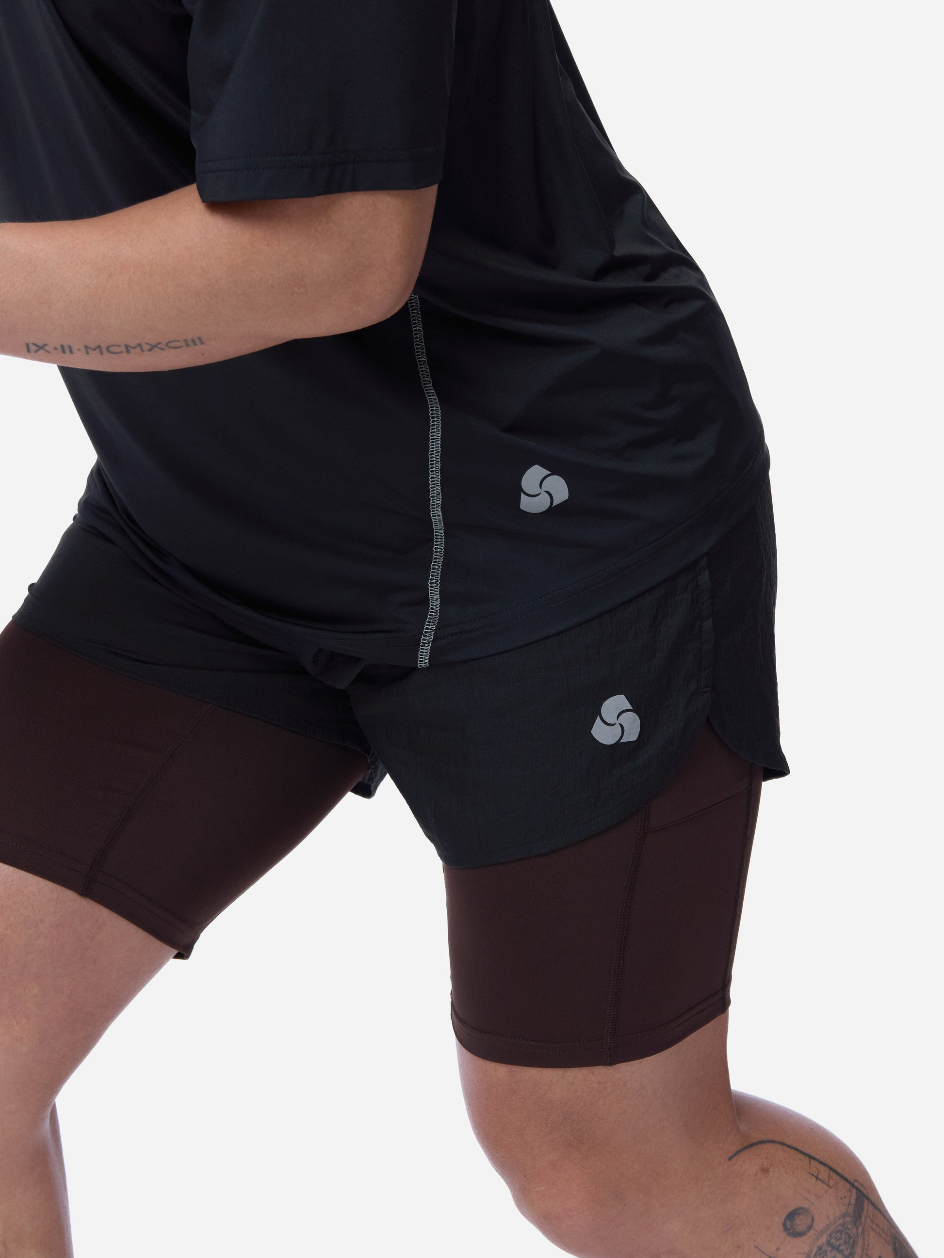 Pace Short Black/ Brown