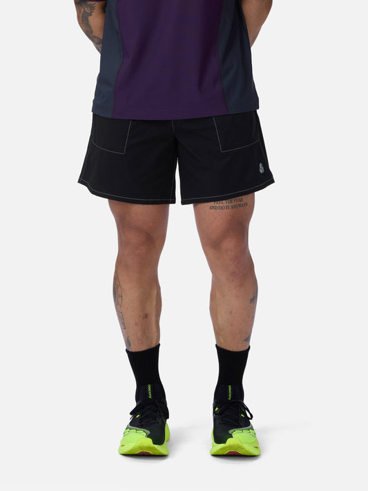 Training Short Black Reflective