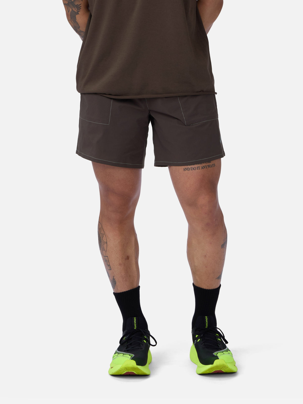 Training Short Umber Reflective