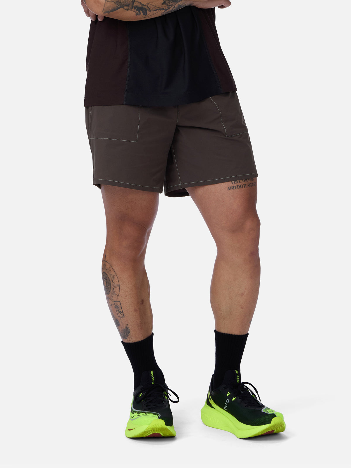 Training Short Umber Reflective