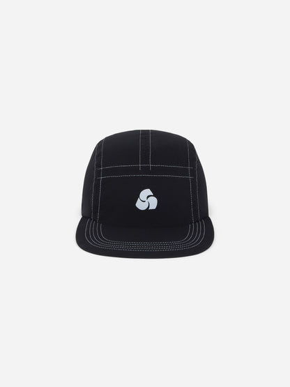 Run Hat Black Reflective