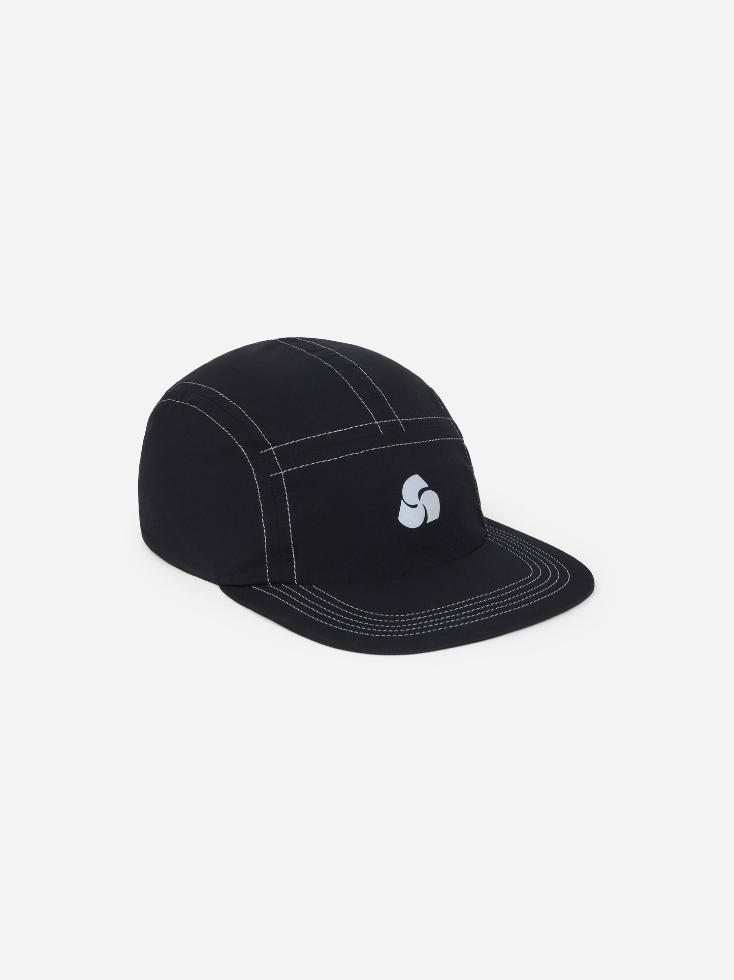 Run Hat Black Reflective