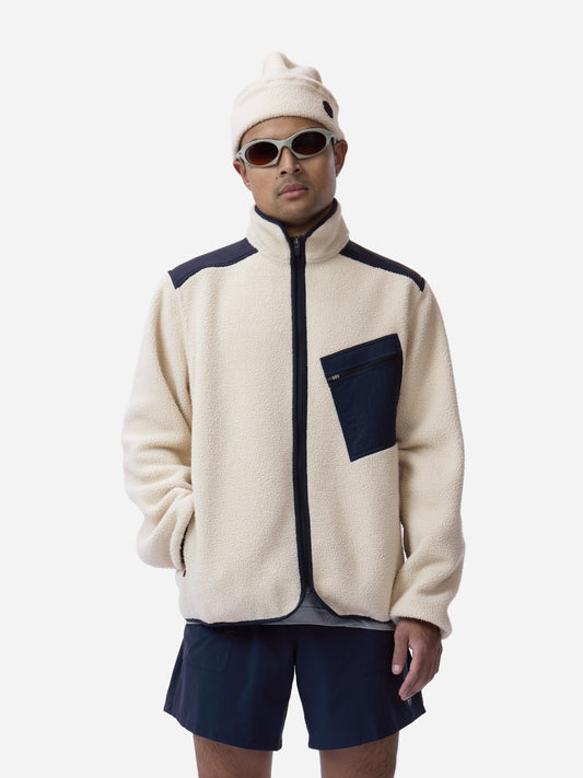 Summit Fleece Ecru/Midnight