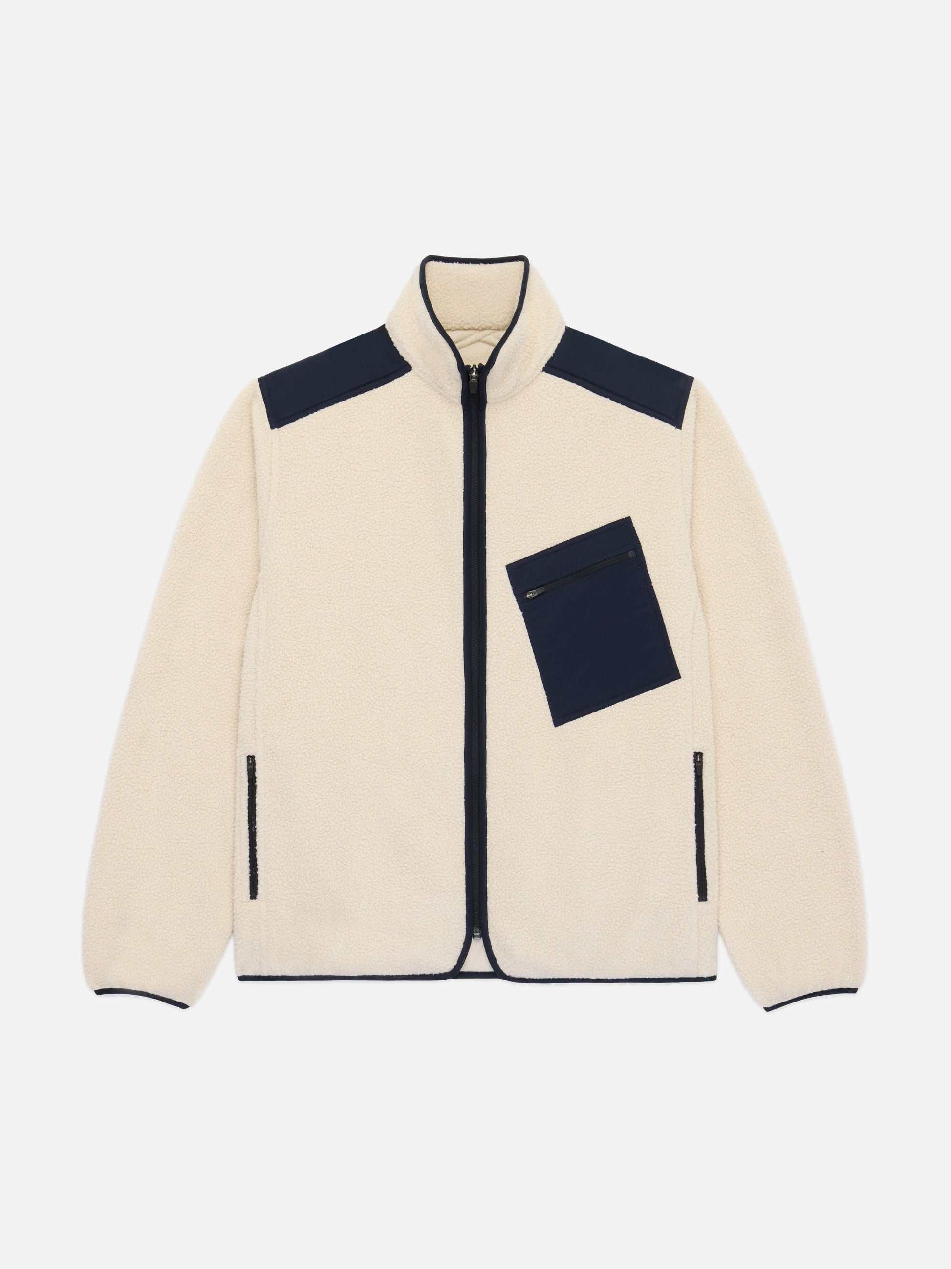 Summit Fleece Ecru/Midnight
