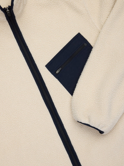 Summit Fleece Ecru/Midnight