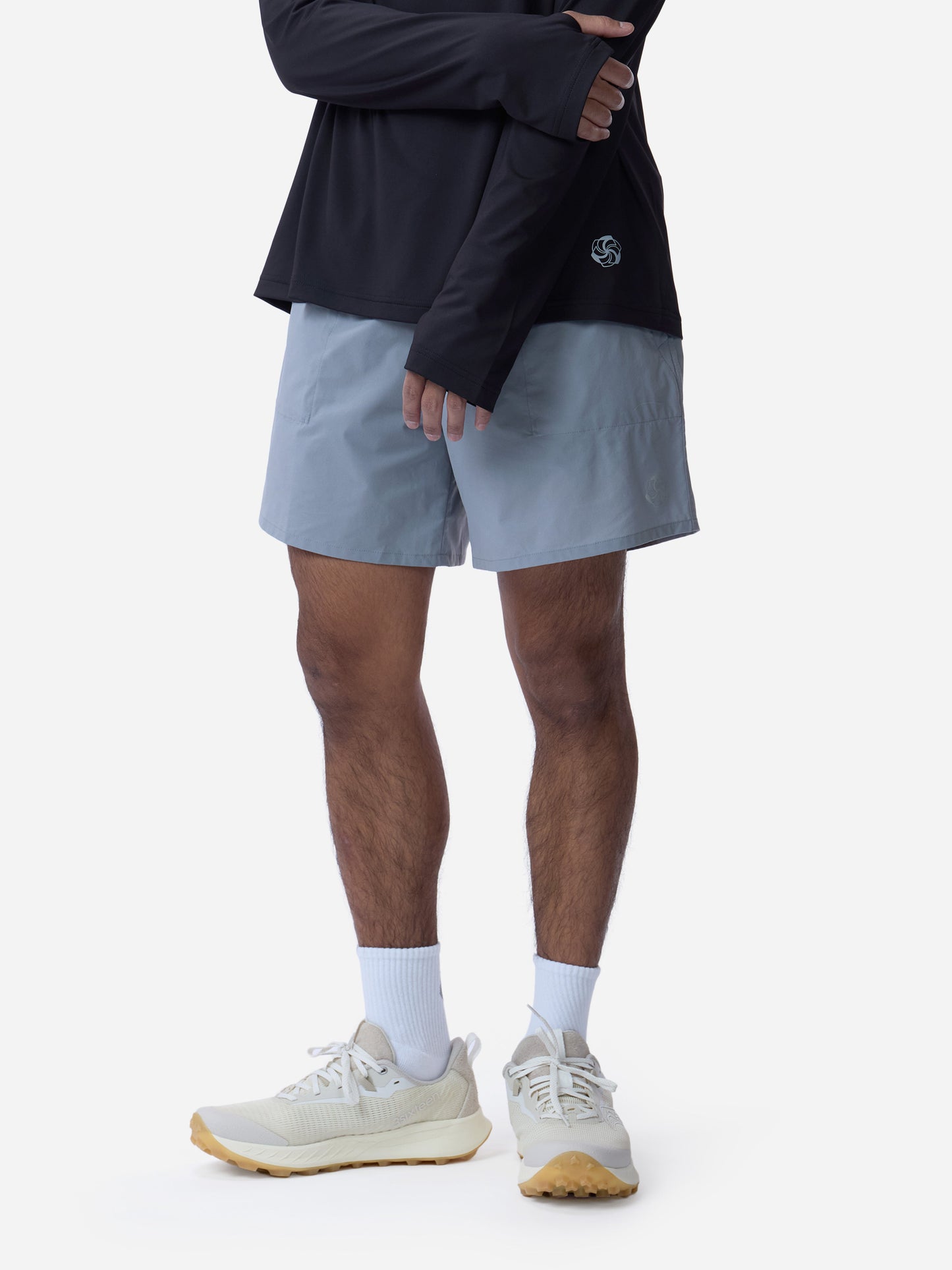 Training Short Cloud Grey