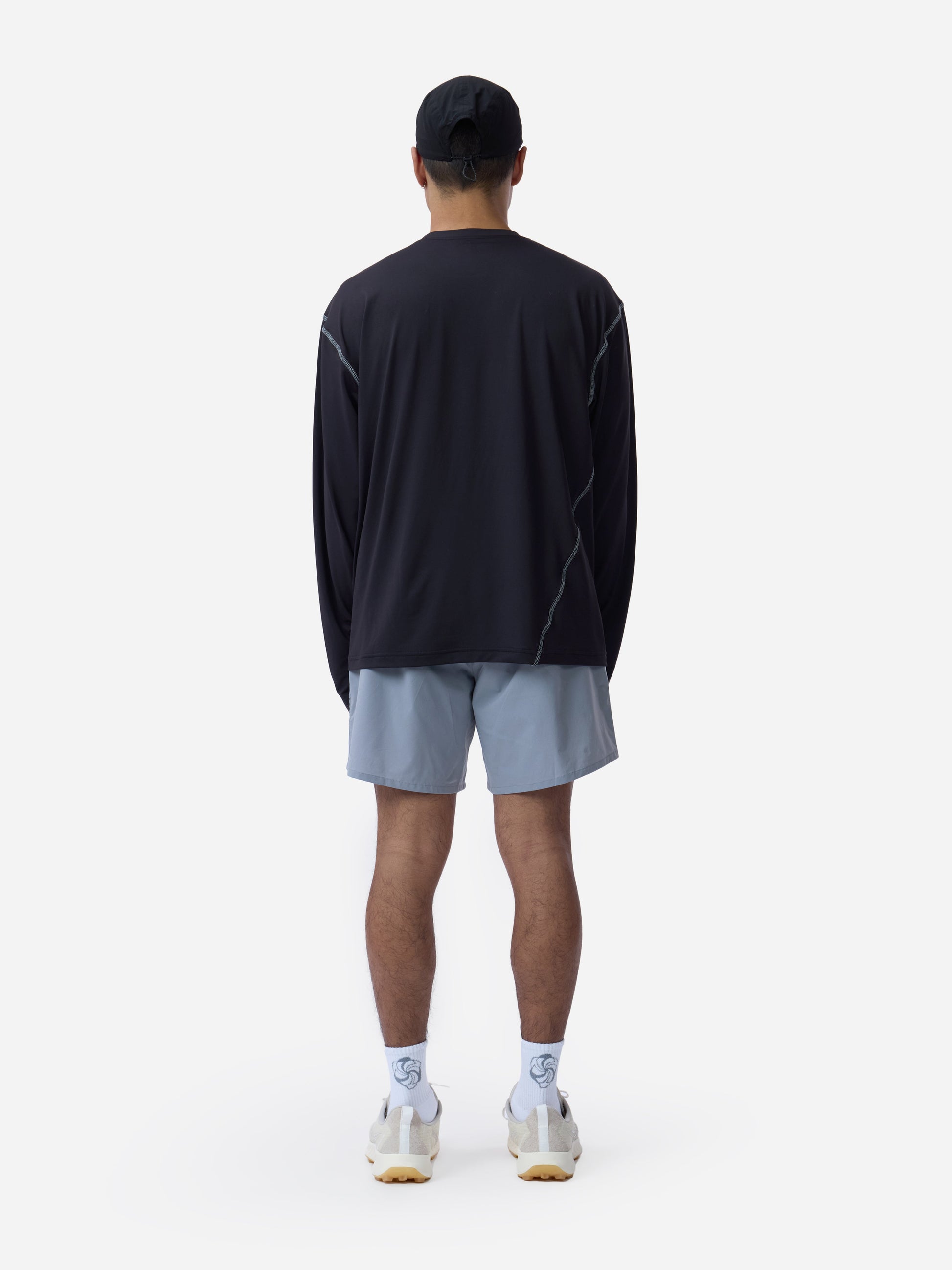 Training Short Cloud Grey