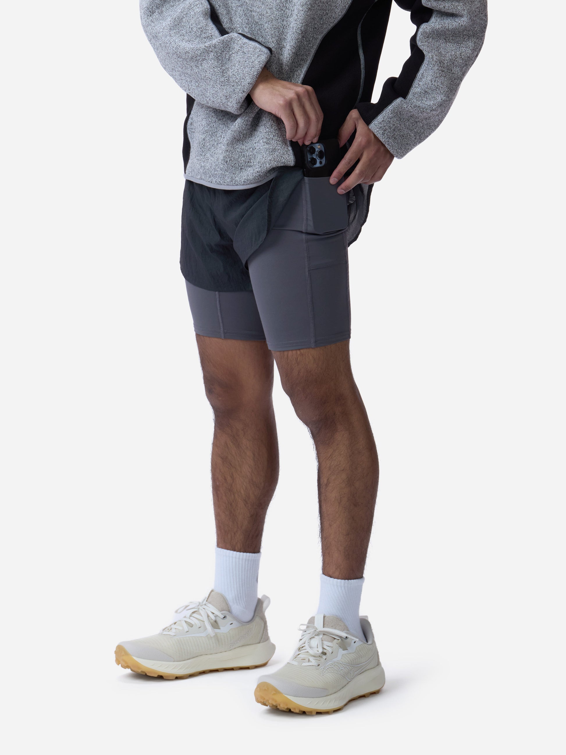 Pace Short Charcoal/Concrete