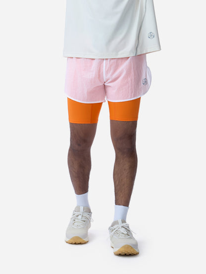 Pace Short White/Orange
